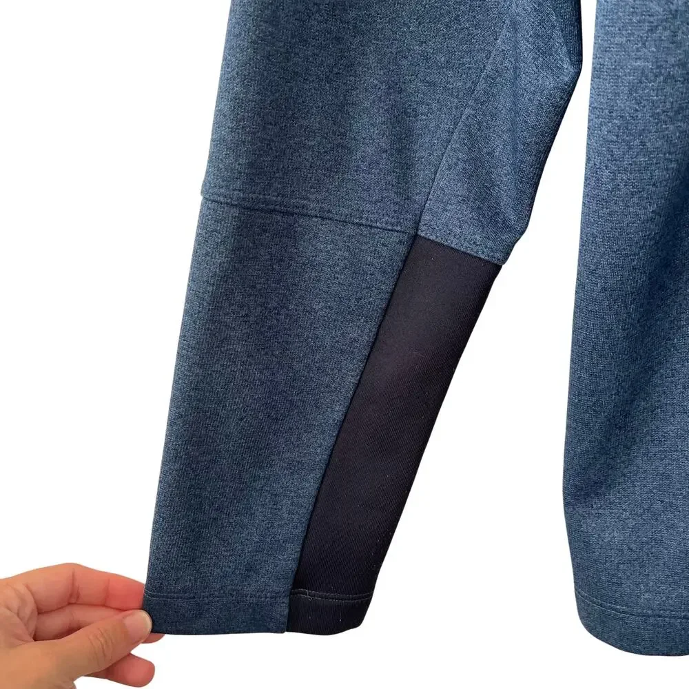 North Face Mens Canyonlands ½-Zip Heathered Blue Sweatshirt Size M